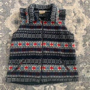 Vintage CDG Polar Fleece Winter Vest Size M